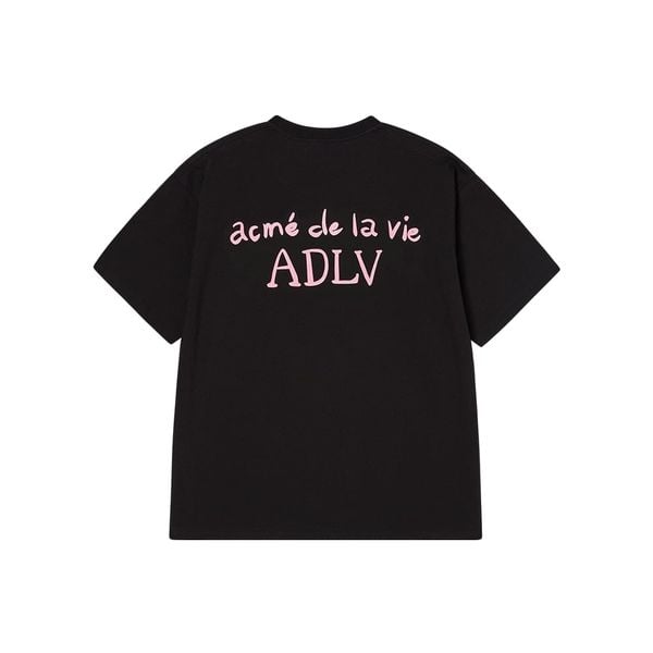  Áo thun ADLV - Acmé de la vie Cursive Logo Black 