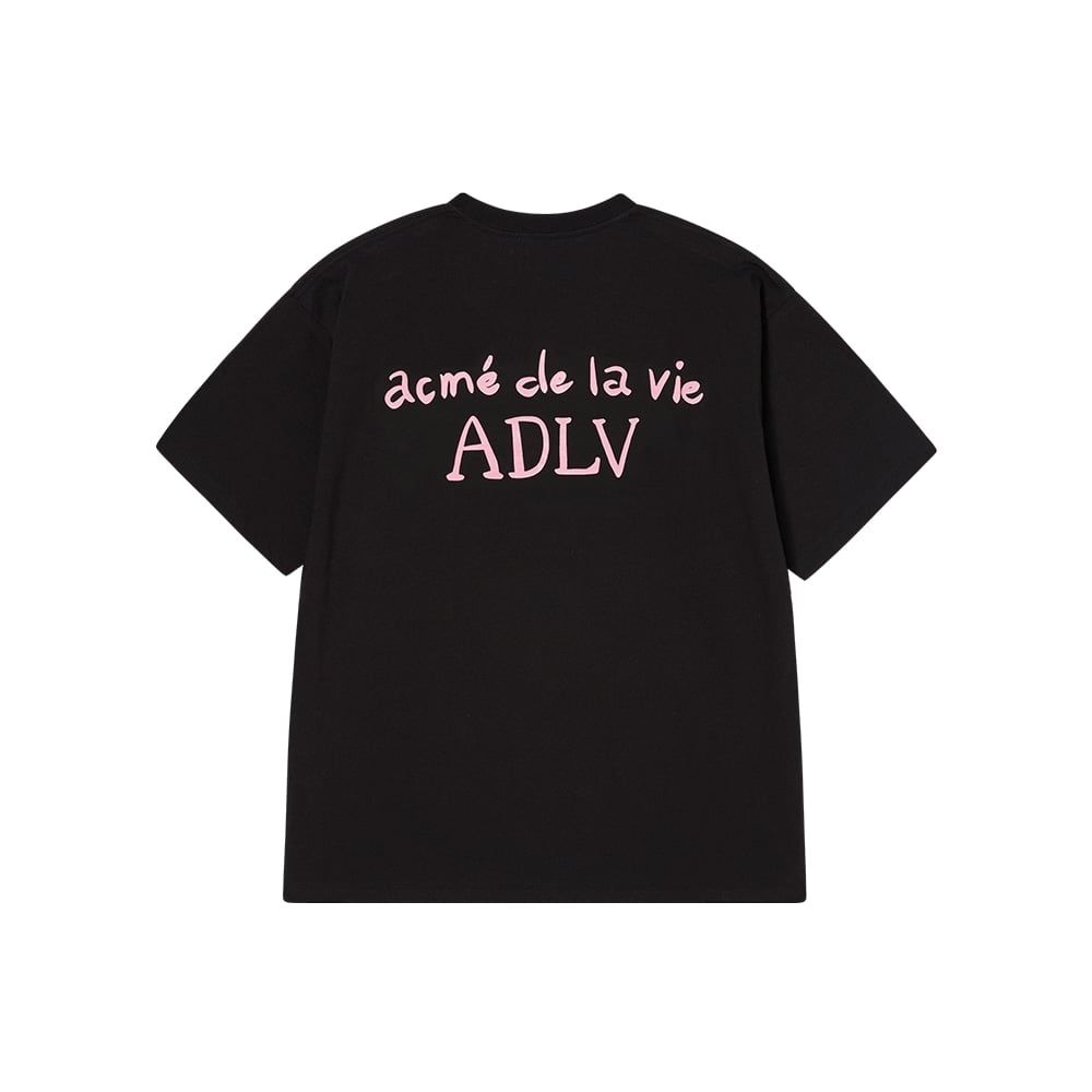  Áo thun ADLV - Acmé de la vie Cursive Logo Black 
