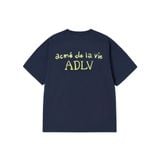  Áo thun ADLV - Acmé de la vie Cursive Logo Navy 