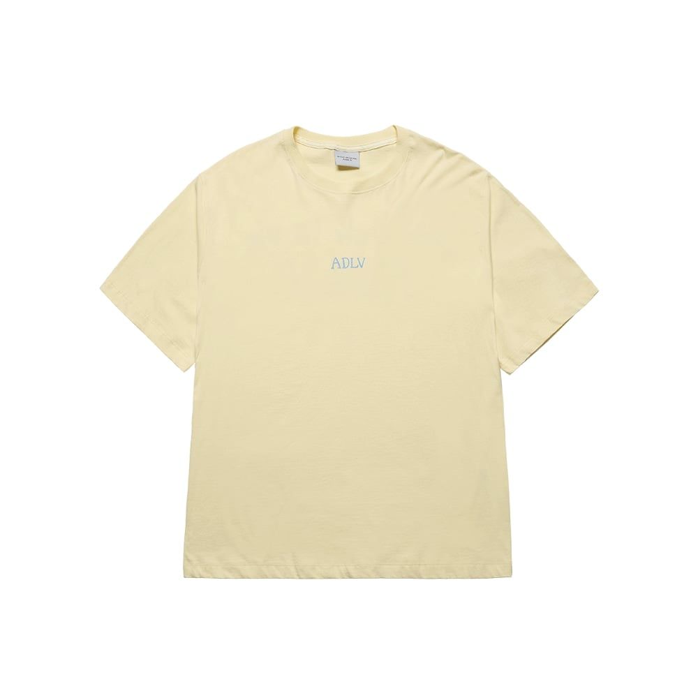  Áo thun ADLV - Acmé de la vie Cursive Logo Yellow 