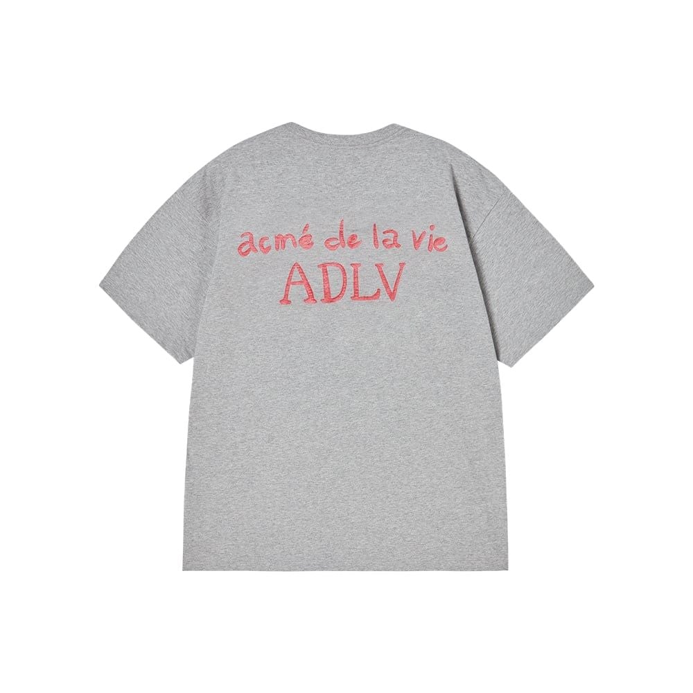  Áo thun ADLV - Acmé de la vie Cursive Logo Gray 