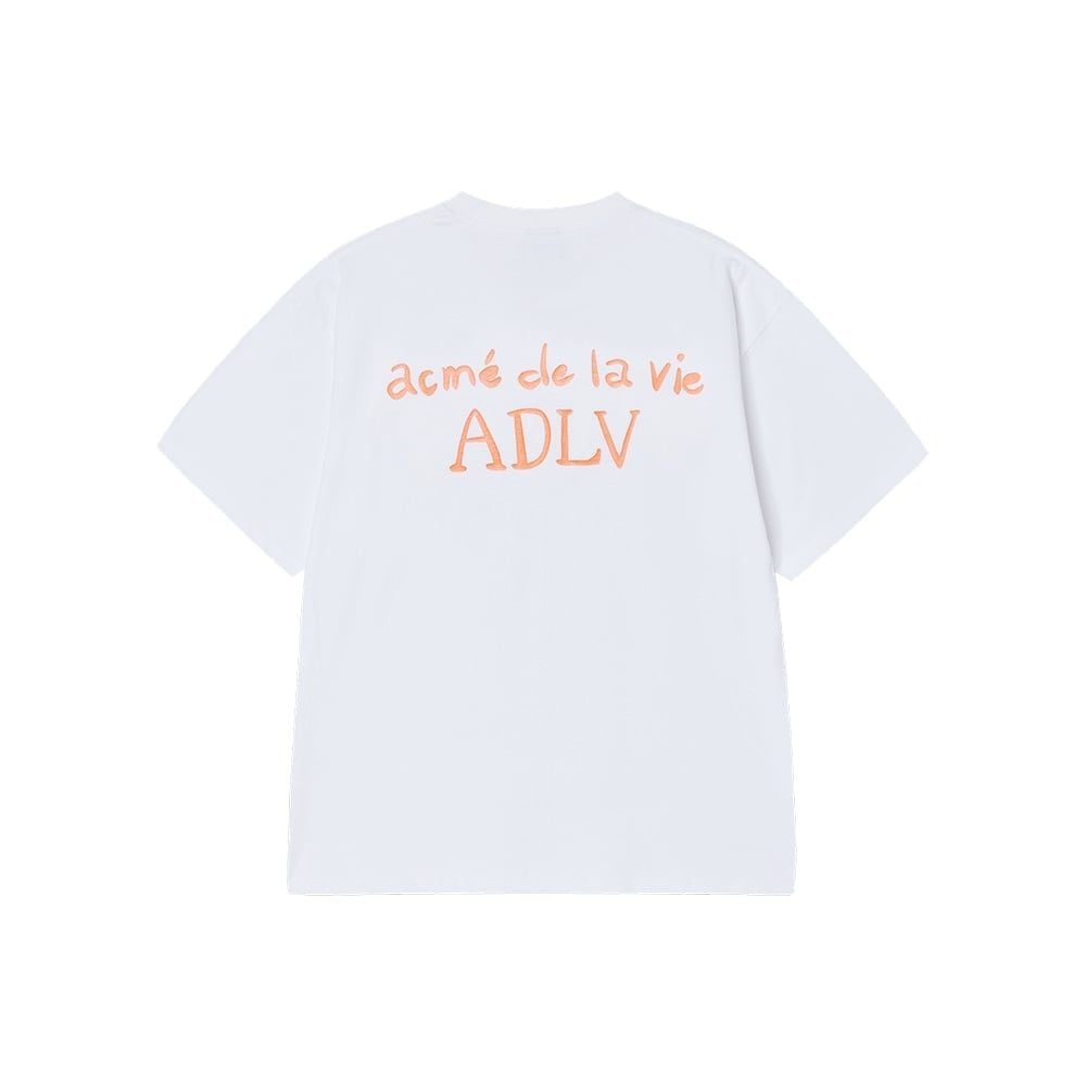  Áo thun ADLV - Acmé de la vie Cursive Logo White 