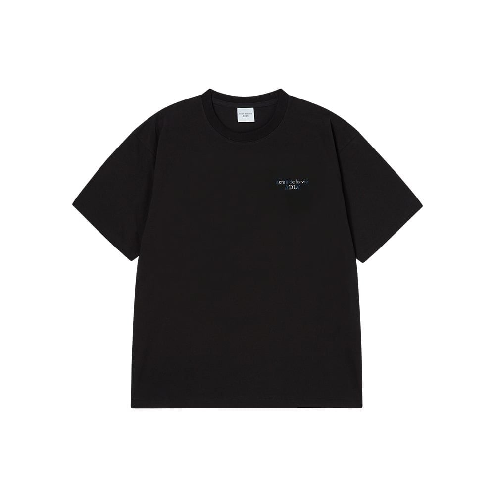  Áo thun ADLV [Unisex] - Acmédelavie Shake Basic Logo Black 