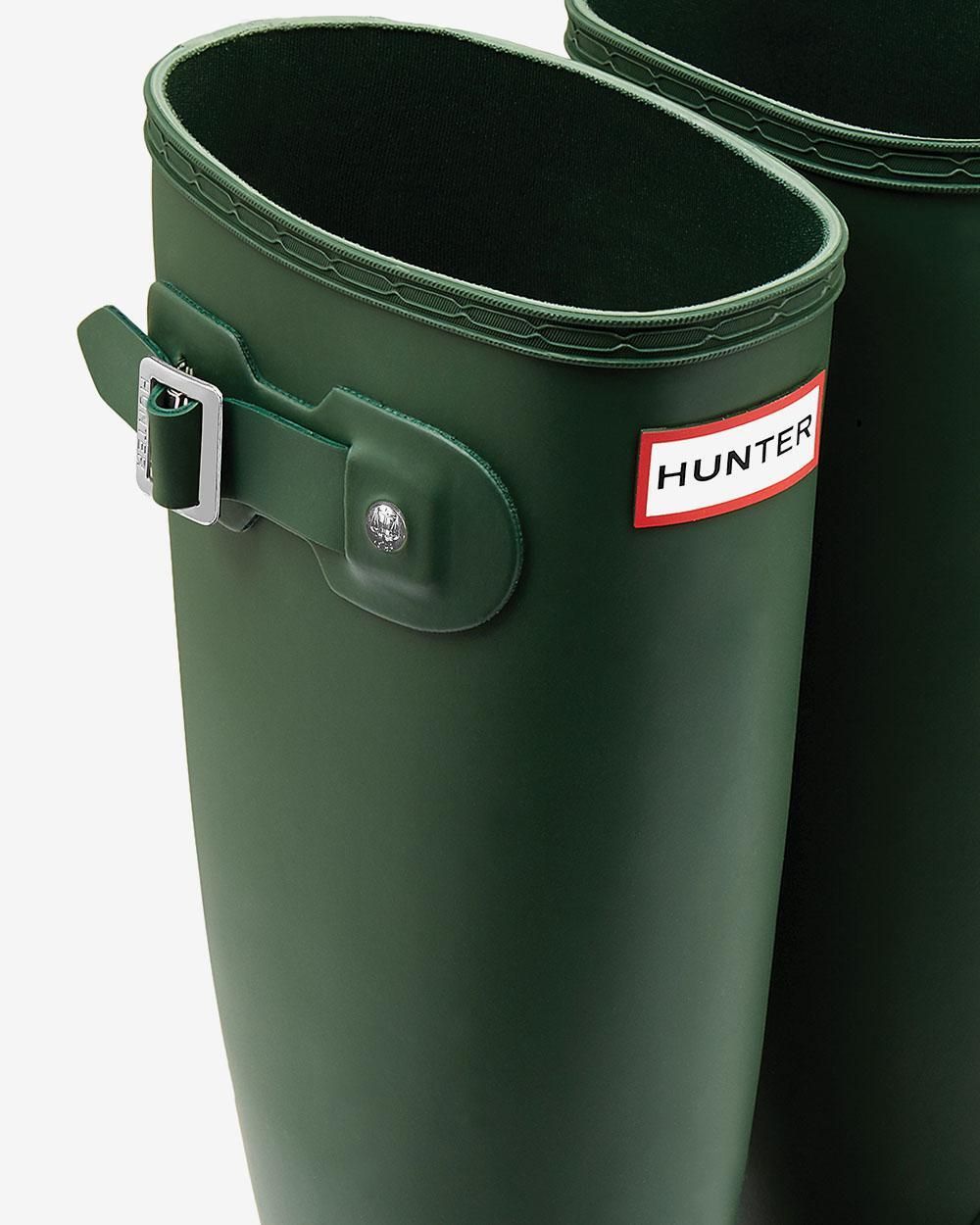  Giày Boots Hunter - Women's Original Tall Rain Boots Green 