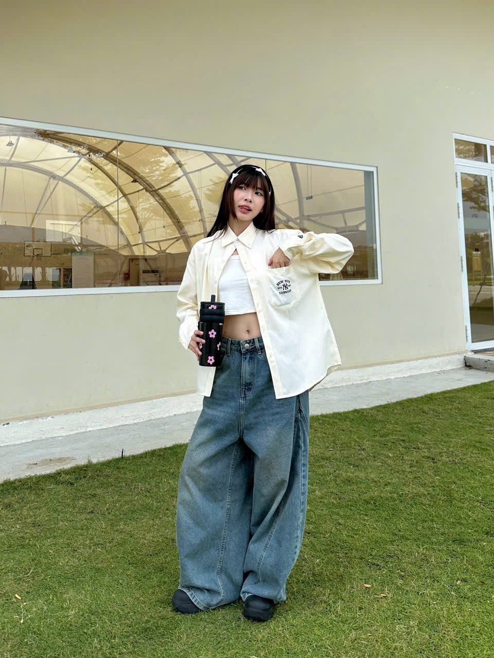  Áo Sơ Mi New Era - [Unisex] NY Yankees Striped Yellow - 14529326 