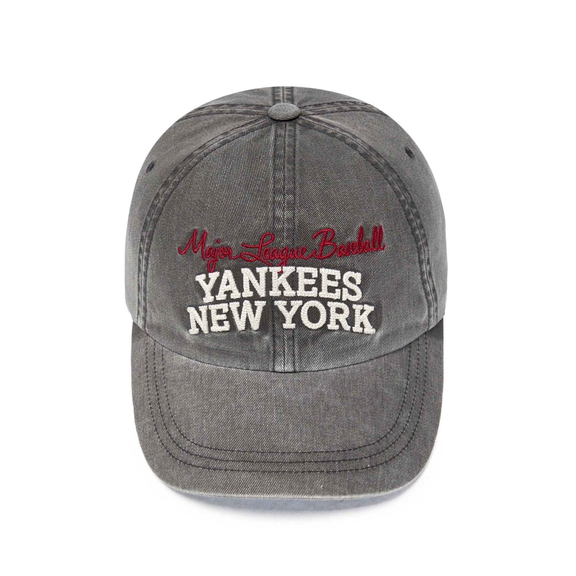  Nón MLB Korea - Vintage Color Washed Unstructured Ball Cap NY Yankees - 3ACPV185N-50CGS 