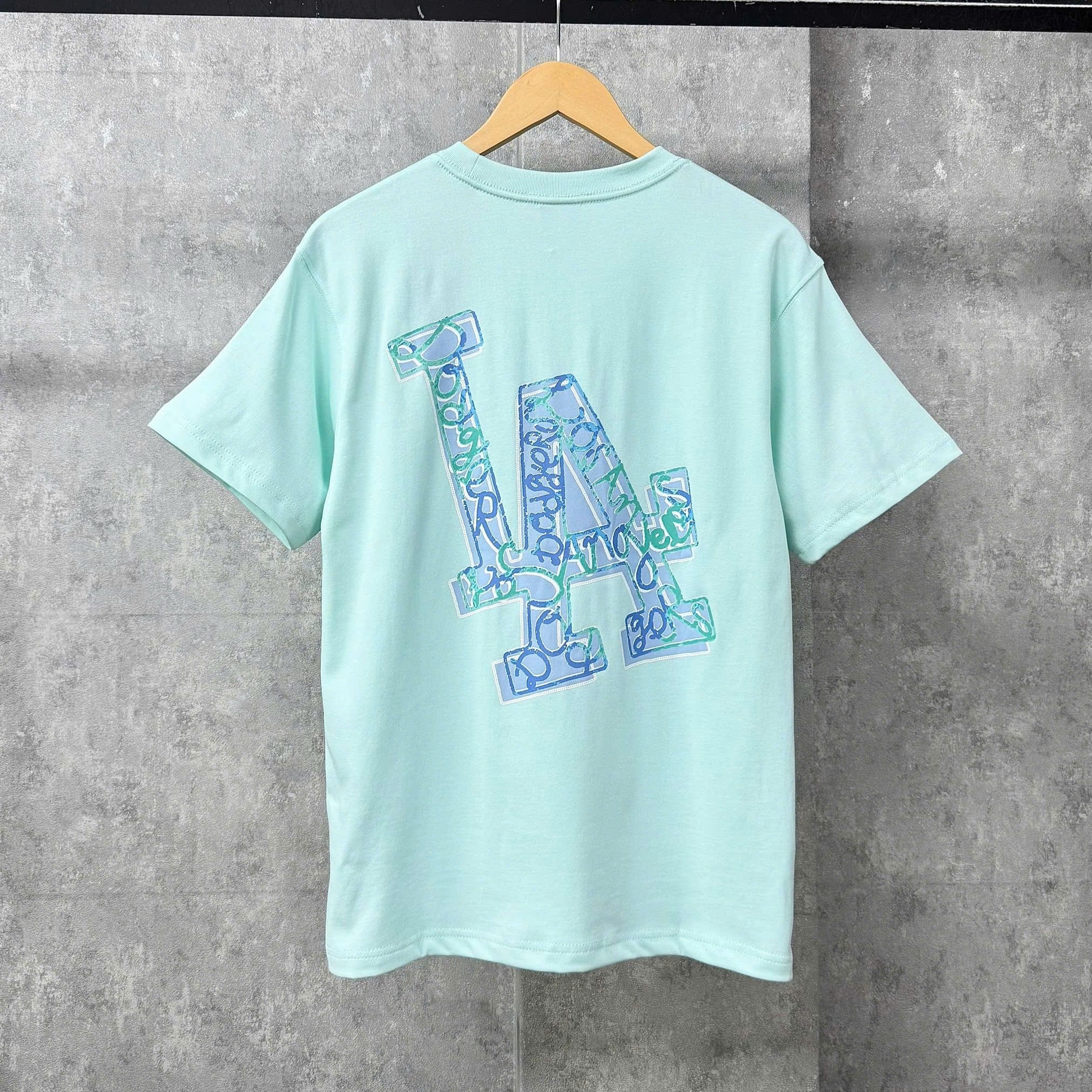  Áo Thun New Era - [Unisex] LA Dodgers Paisley Logo Mint - 13332214 