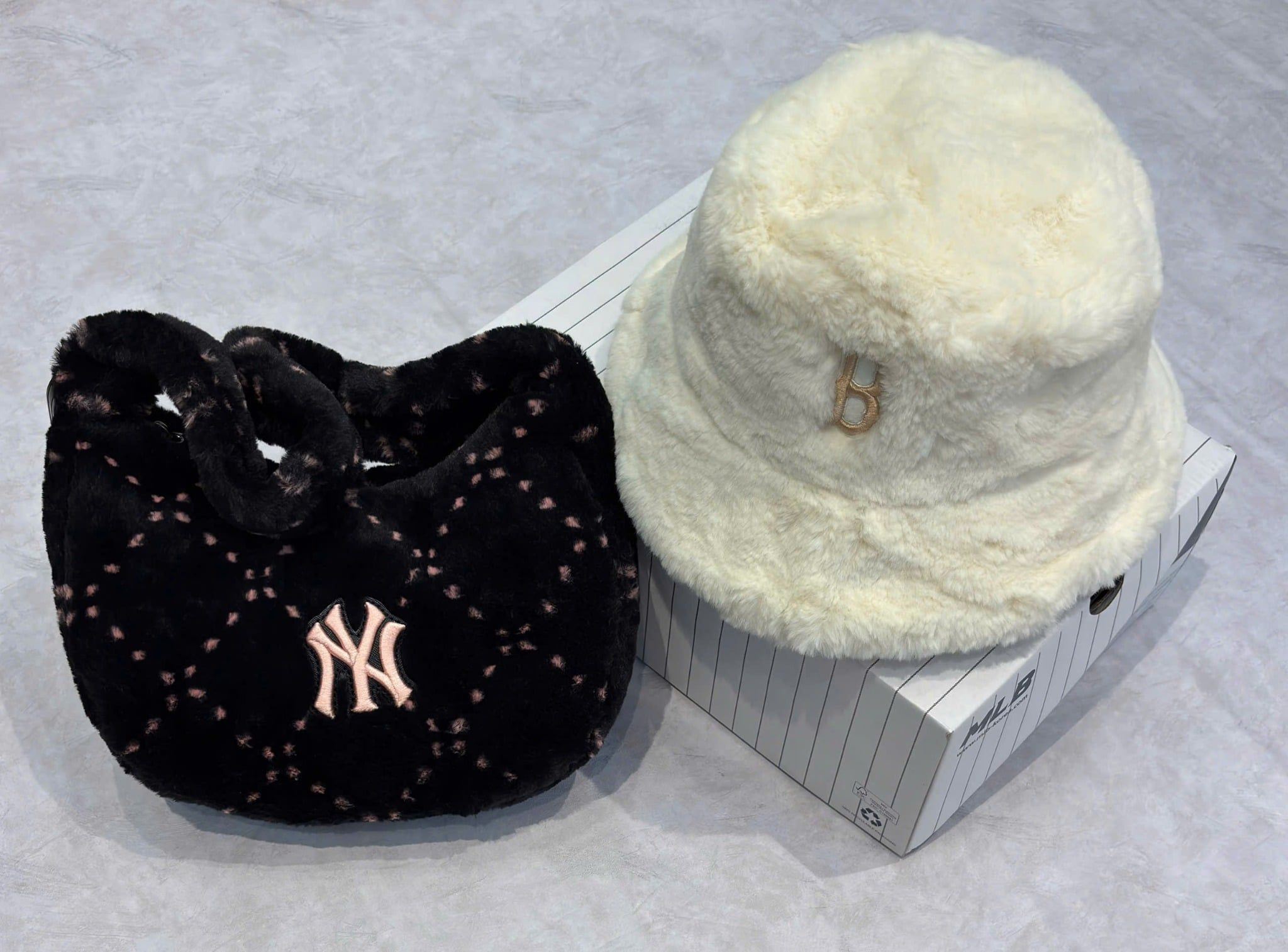  Nón Bucket MLB - Fur Boston - 3AHTF0936-40BGL 
