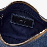  Túi Xách MLB Korea - Dia Mono Megalogo Denim Cargo Bag NY Yankees Indigo - 3ABQM134N-50INS 