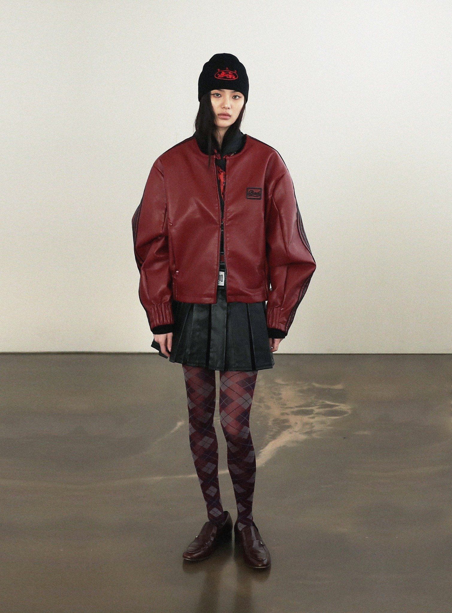 ジャケット BADBLOOD Billy SS Track Jacket Black w-jkt24-015 Áo Khoác [Unisex] Badblood - [w-jkt24-015] Billy SS Track