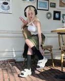  Giày Sandal MLB Chunky Runner LA Dodgers 3ASDRNS43-07WHS 