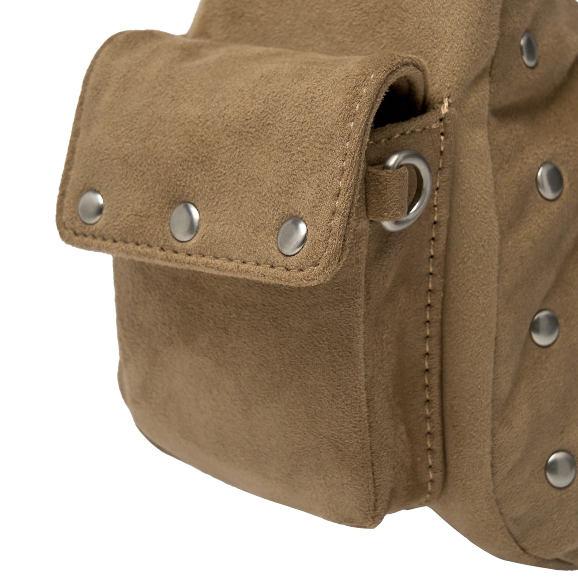  Túi Xách MLB Korea - Vintage Street Studded Hobo Bag NY - 3ABQVB26N-43BGM 