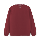  Áo Sweater MLB Korea - Varsity Sportive Curlsive Woven Boston Red Sox - 3AMTV1254-43WIS 