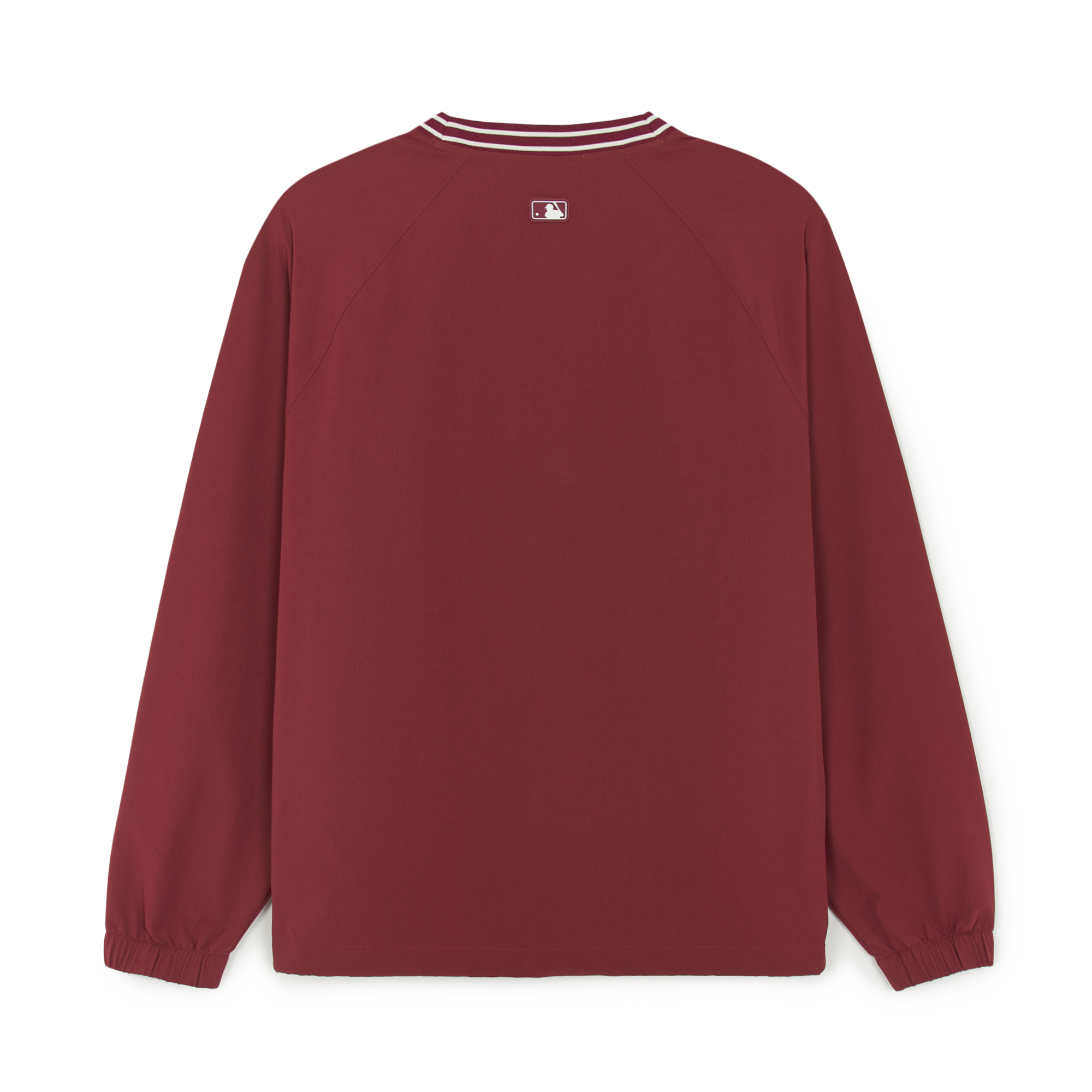  Áo Sweater MLB Korea - Varsity Sportive Curlsive Woven Boston Red Sox - 3AMTV1254-43WIS 