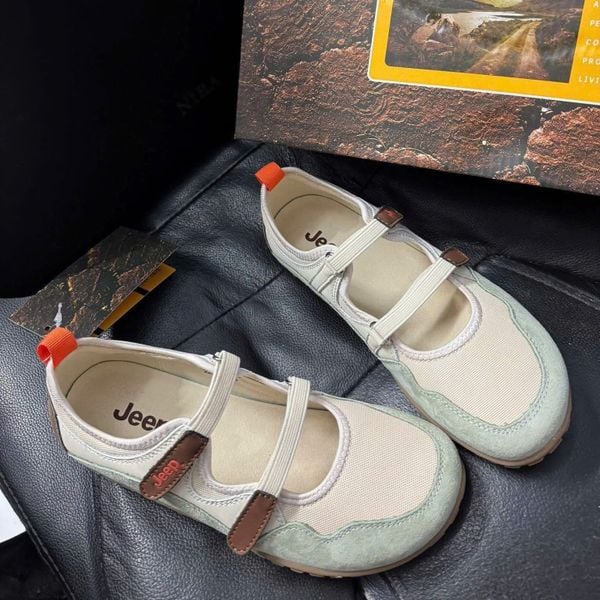 Giày Jeep Mary Jane - [Nữ] Jeep Adventure Avocado - P651W13112 