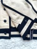  Áo Cardigan RMTCRW [ROMANTIC CROWN] - MODERN LAUREL COTTON CARDIGAN OATMEAL Size S 