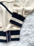  Áo Cardigan RMTCRW [ROMANTIC CROWN] - MODERN LAUREL COTTON CARDIGAN OATMEAL Size S 