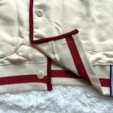  Áo Cardigan RMTCRW [ROMANTIC CROWN] - 21C BOYS COTTON CARDIGAN OATMEAL Size L 
