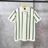  Áo Thun Polo New Era - [Unisex] NY Stripe Cream/Green - 13782553 