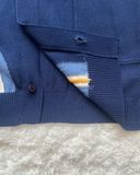  Áo Sweater ADLV - Acmé de la vie Knit Zip Up Wave Pattern Navy 