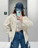  Nón MLB Korea - [Unisex] Basic Coopers Denim 5PANEL NY Indigo - 3ACPDS24N-50INS 