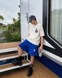  Áo Thun New Era - [Unisex] LA Stipe Cream/Blue - 60334723 