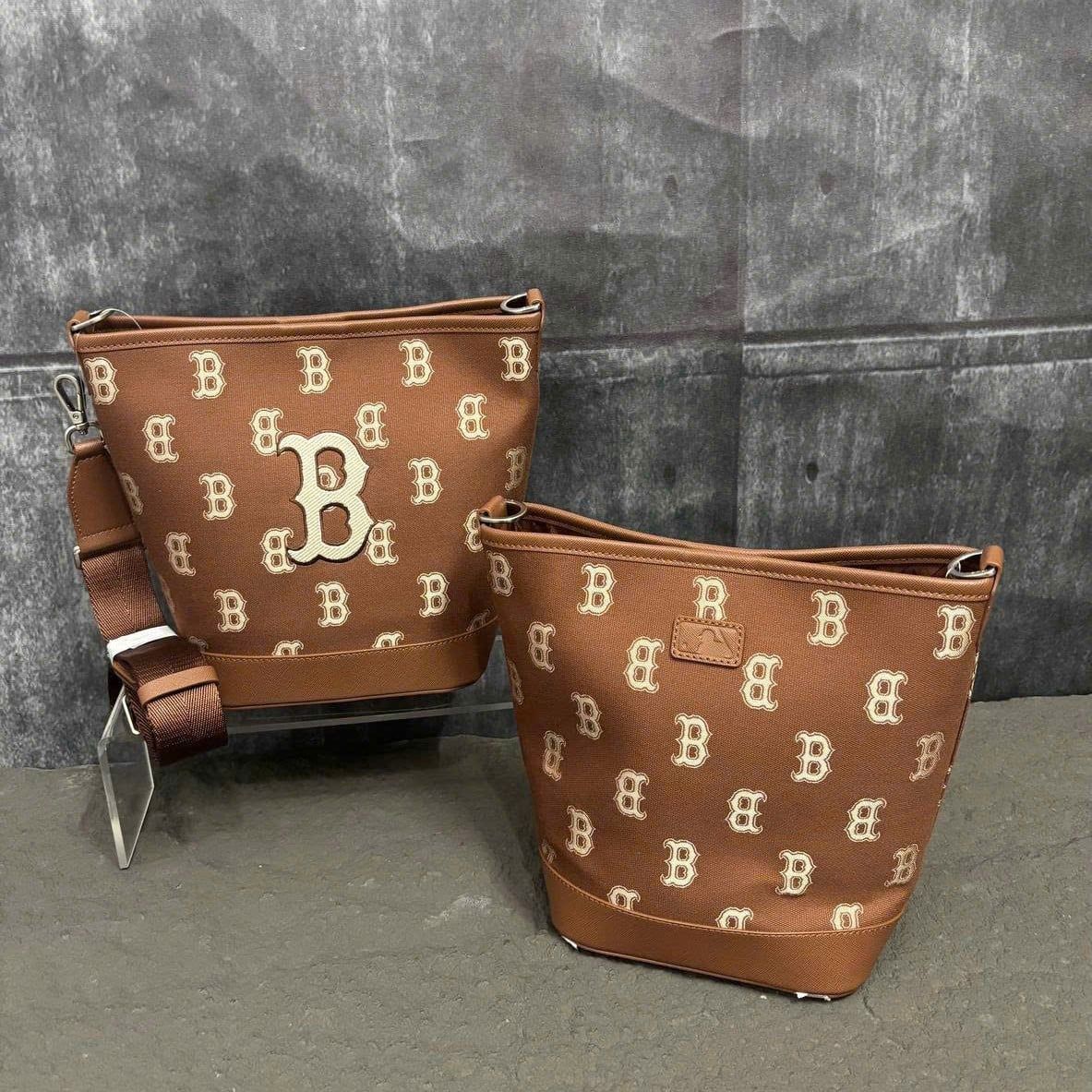  Túi Xách MLB - Big Classic Monogram JQD Bucket Boston - 3ABML023N-43SAL 