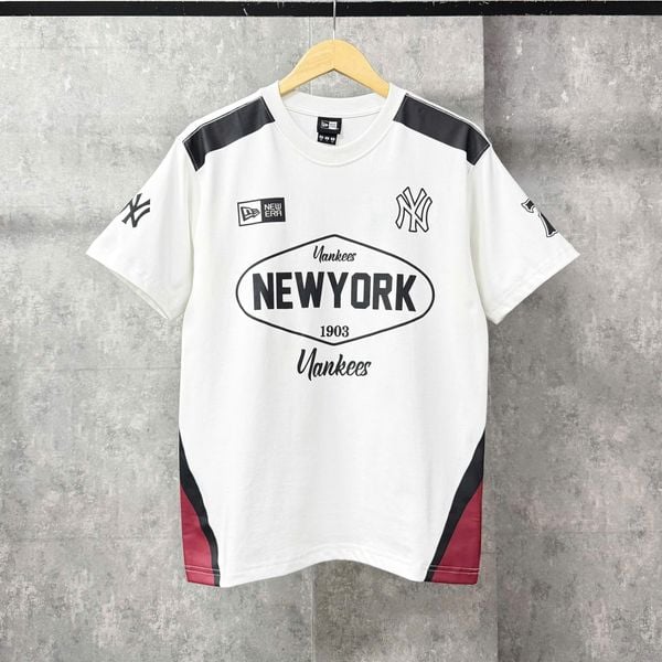 Áo Thun New Era - [Unisex] NY Racer White - 14325900