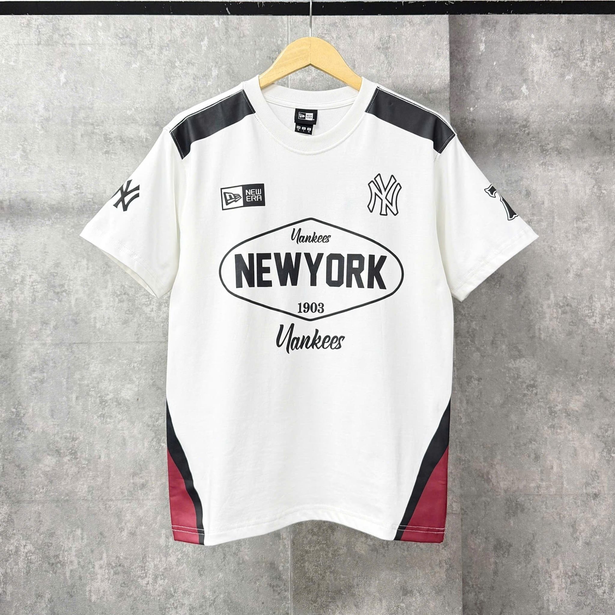 Áo Thun New Era - [Unisex] NY Racer White - 14325900 