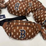  Túi Bao Tử MLB Korea - MONOGRAM HIP SACK NEW YORK YANKEES - 3AHSM012N-43BRD 