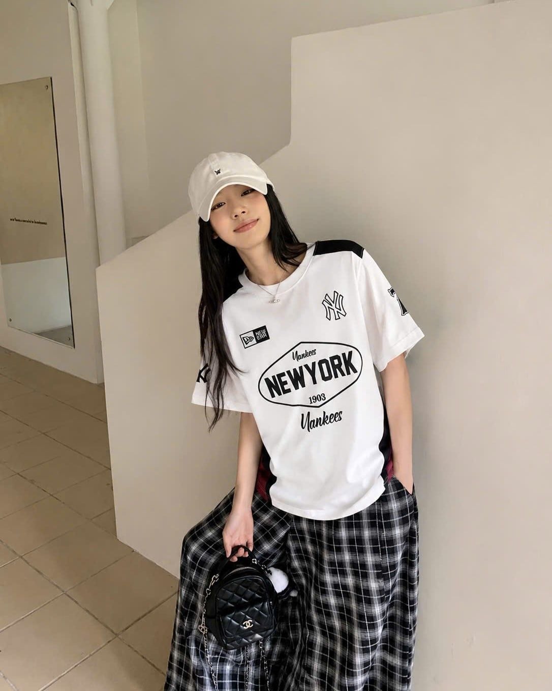  Áo Thun New Era - [Unisex] NY Racer White - 14325900 