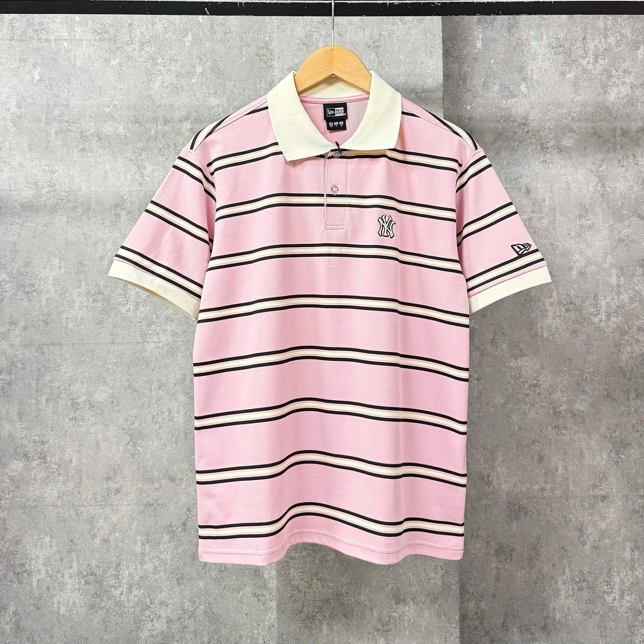  Áo Thun Polo New Era - [Unisex] NY Horizontal Stripes - 15489100 