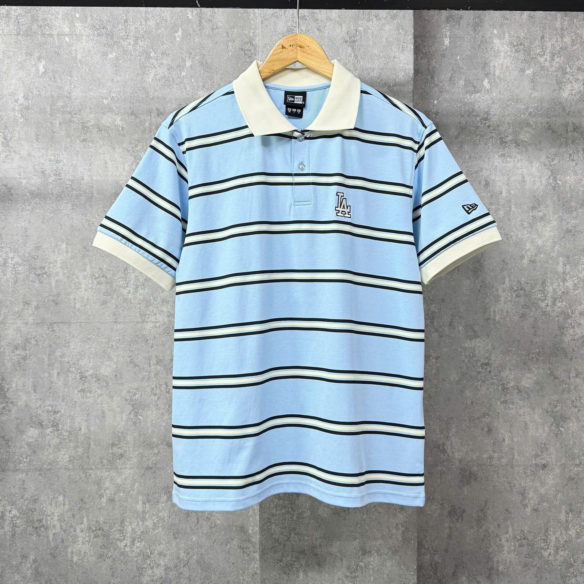  Áo Thun Polo New Era - [Unisex] LA Horizontal Stripes - 15489102 