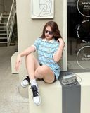  Áo Thun Polo New Era - [Unisex] LA Horizontal Stripes - 15489102 