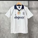  Áo Thun Polo New Era - [Unisex] NY Stripe Middle Logo White/Navy - 15544583 