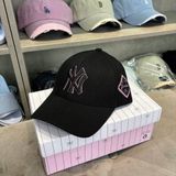  Nón MLB Korea - Diamond Stamp Ball Cap Black - 3ACP8501N 