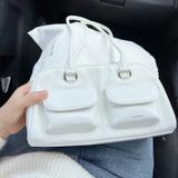  Túi Xách Stand Oil - Chubby Bag White 