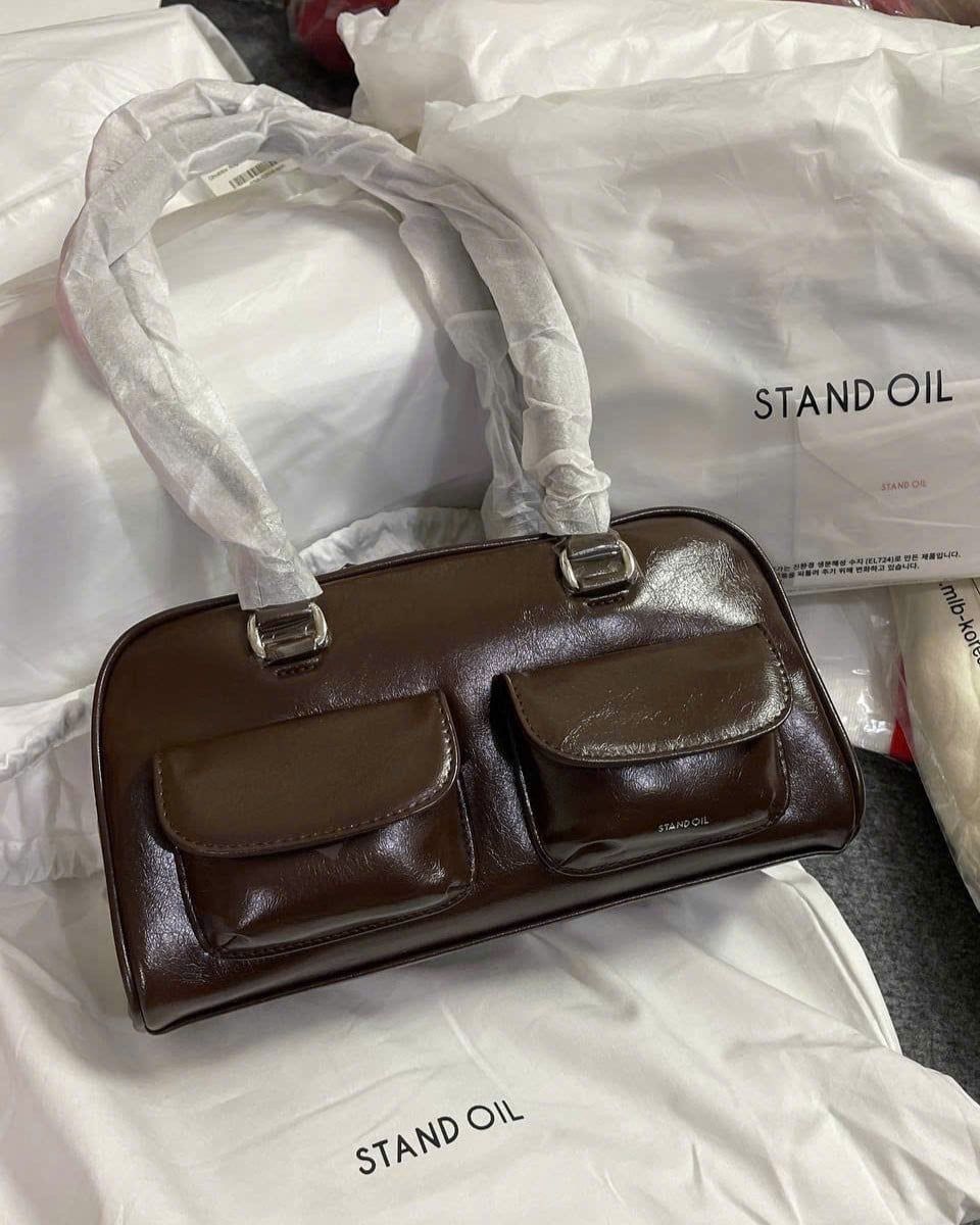  Túi Xách Stand Oil - Chubby Bag Marron 