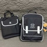  Set Balo MLB Korea - Moonshot Backpack NY Black - 7ABKB014N-50BKS 