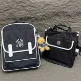  Set Balo MLB Korea - Moonshot Backpack NY Black - 7ABKB014N-50BKS 