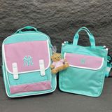  Set Balo MLB Korea - Moonshot Backpack NY L.Mint - 7ABKB014N-50MTL 
