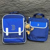  Set Balo MLB Korea - Moonshot Backpack NY Blue - 7ABKB014N-43RBS 