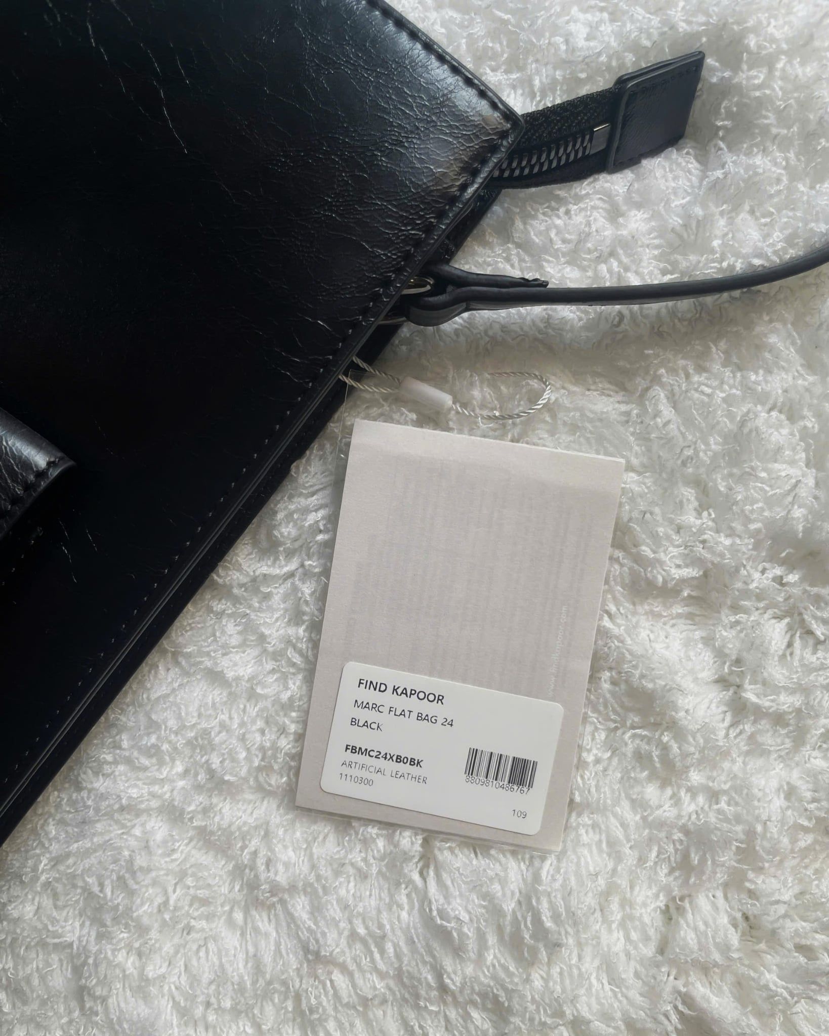  Túi Đeo Chéo Find Kapoor Korea - Marc Flat Bag 24 Black 