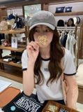  Nón Marithe & Francois Girbaud - Small Classic Logo Cap Light Gray 