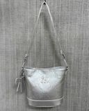  Túi Xách MLB - NY Yankees Monogram Embo Bucket Bag - 7ACRM066N-50SIS 