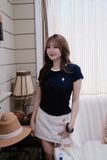  Áo Thun WHOAU [Nữ] - Steve Ribbed Frill - WHRAG3752F 