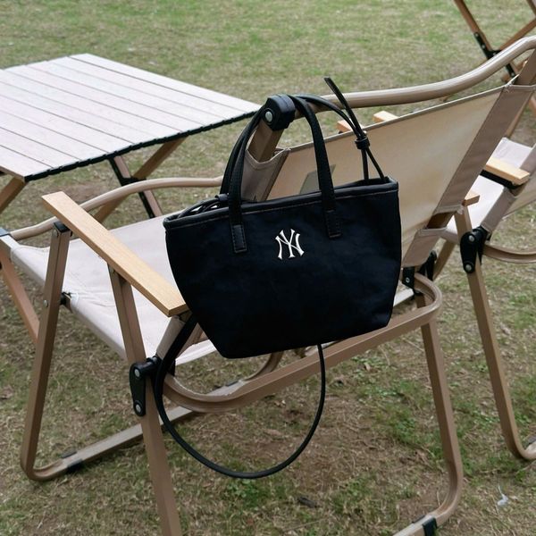  Túi Đeo Chéo MLB Basic Vintage Nylon Mini Crossbody NY 3ACRVN16N-50BKS 