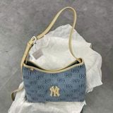  Túi Xách MLB - Classic Monogram Denim Embossed Bucket Bag NY - 3ABMMD16N-50BLL 