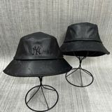  Nón Bucket MLB - [Unisex] Dia Monogram Leather NY - 3AHTM034N-50BKS 