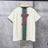  Áo Thun Polo New Era - [Unisex] Number 7 NY Cream/Green - 13782551 
